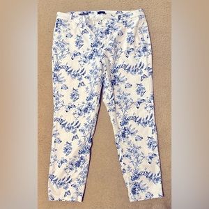 Talbots Print Slim Ankle Jeans
